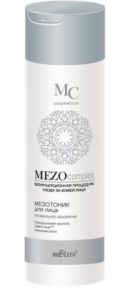 тоник д/лица Mezo Мезо 200мл Оптимальное увлаж./БелВит/16