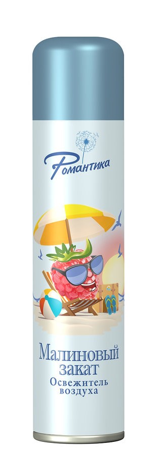 освежитель воздуха Романтика 300мл Малиновый закат/Сибиар/12