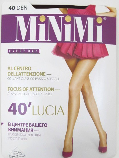 колготки жен. Minimi LUCIA 40D  5 daino (телесный)/Италия/10
