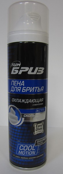 пена д/бритья Бриз 200мл Охлаждающая/Тим/24