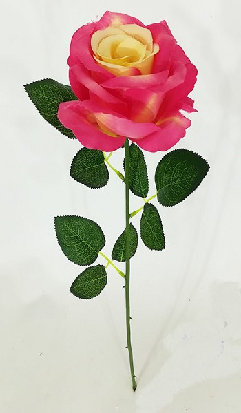 цветы иск. Роза микс 62см d-9см/МЦ