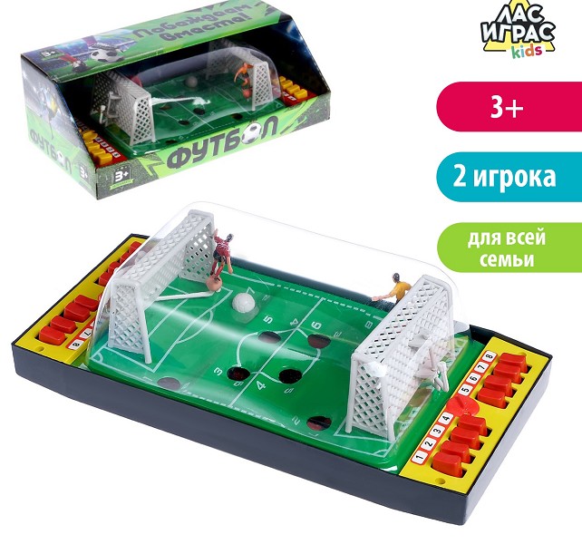 игра настольная Футбол Побеждаем вместе 29,5*14,8*8/С-Л