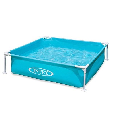бассейн надув. Intex Mini Frame 122х122х30см  342л от 2 лет, каркасный/Интекс/12