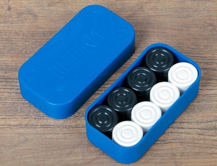 игра настольная Шашки Классические d 2,6см упак микс 13*3,5*7 см/С-Л