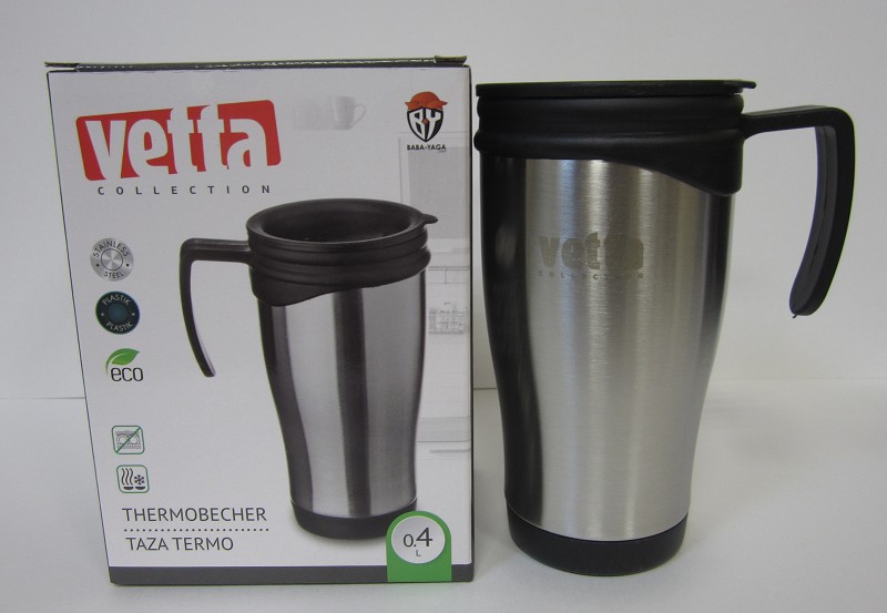 термос -кружка 0,4л VETTA  MD-14HE/Г-Ц/24x2
