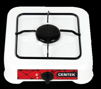плита газовая Centek СТ-1520 белая 1конф смен.форсунка/СенК
