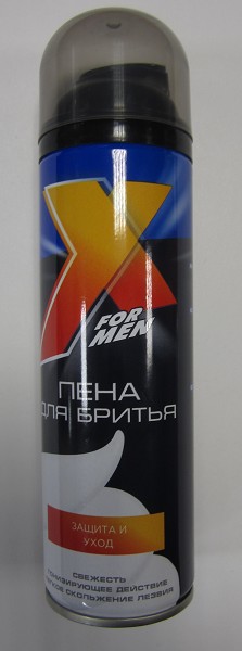 пена д/бритья X style 225мл С ромашкой(Защита и уход)/Сибиар/12