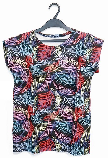 футболка жен. Fashion Пальма р.50 (хлопок 100%)/Текс