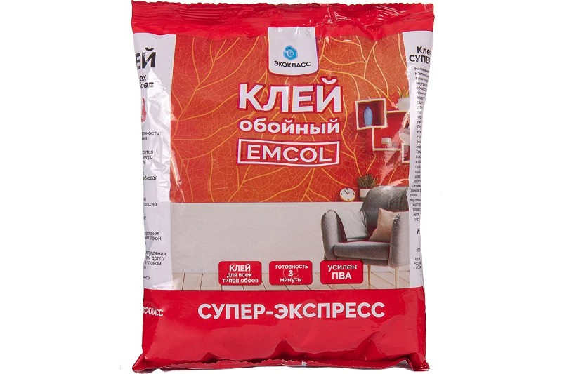 клей д/обоев Эмкол Супер-экспресс универсал 200гр/Стр/25