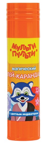 клей-карандаш  8г Енот в Японии с цв.индикатором 305042/Рел/24