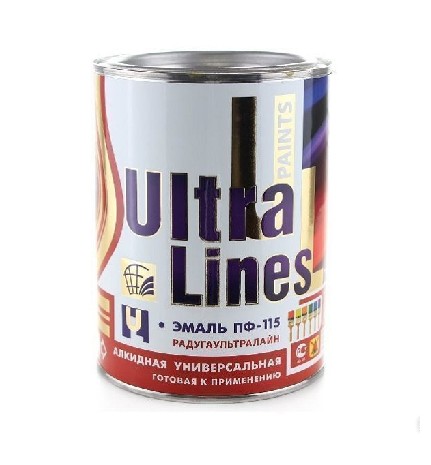 эмаль ПФ 115 морская волна 1,8кг ULTRA Lines/Радуга/6