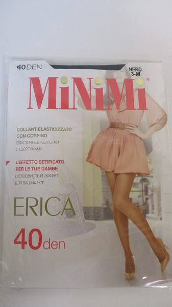 колготки жен. Minimi ERICA 40D  3 nero (черный)/Италия/10