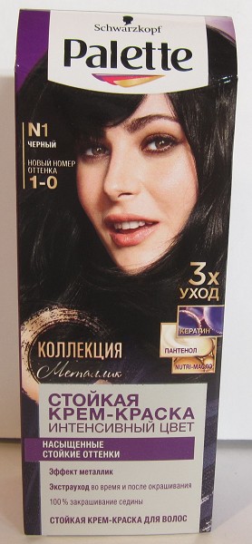 краска д/волос Палетте N 1 Черный/SchwP/10
