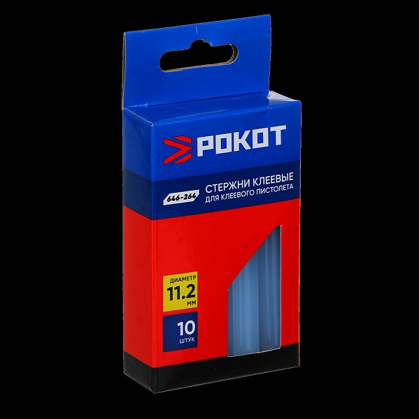 стержни клеевые d 11,2*100 мм 10шт HEADMAN/Г-Ц/5