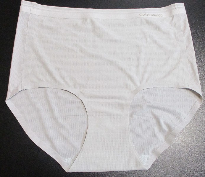 трусы жен. Cotton 8805 Однот. без шва р. L (165/75) 40-42 светло-серые (100% хлопок)/Текс