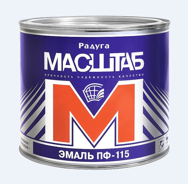 эмаль ПФ 115 зелень парижская 2,6кг Масштаб/Радуга/6