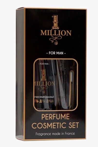 п.набор муж. 1 million, Vouge Collection (парфюм/вода-ручка+гель д/душа 250мл)/АромаГр/10
