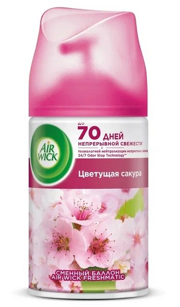 освежитель AIRWICK Freshmatic зап.блок Цветущая сакура/Бен/6