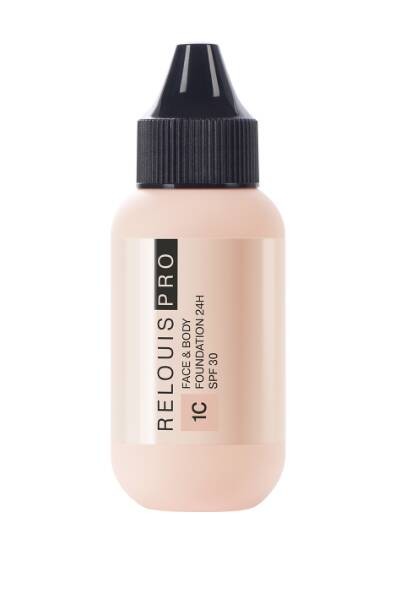 крем тональный ReLouis PRO Face&Body Foundation 24Н №1 светлый холодный/ReLo/3