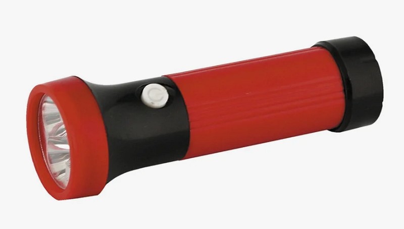 фонарь ручной пластик Ultraflash 3002-ТН 3LED, 1реж 11см/ЭлТ