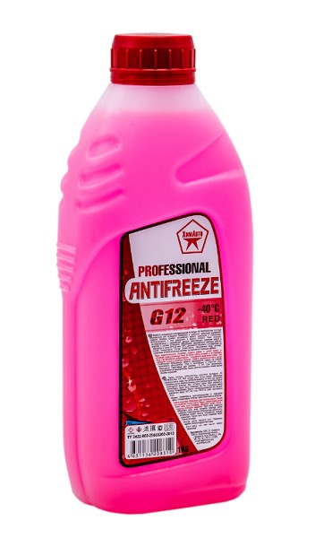 антифриз PROFESSIONAL G12 RED -40*С 1кг/ХЗ/10
