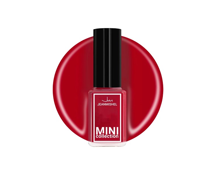 лак д/ногтей   Жанмишель MINI 6мл  №221 алый/ЖМш/24