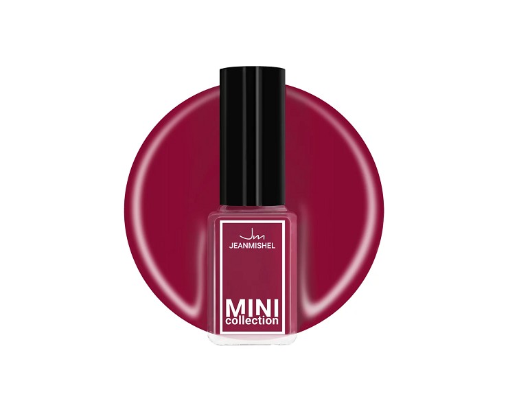 лак д/ногтей   Жанмишель MINI 6мл  №251 вишневый/ЖМш/24