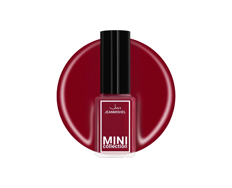 лак д/ногтей   Жанмишель MINI 6мл  №314 бордово-алый/ЖМш/24