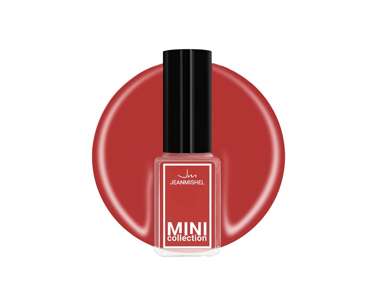 лак д/ногтей   Жанмишель MINI 6мл  №356 красно-оранжевый/ЖМш/24