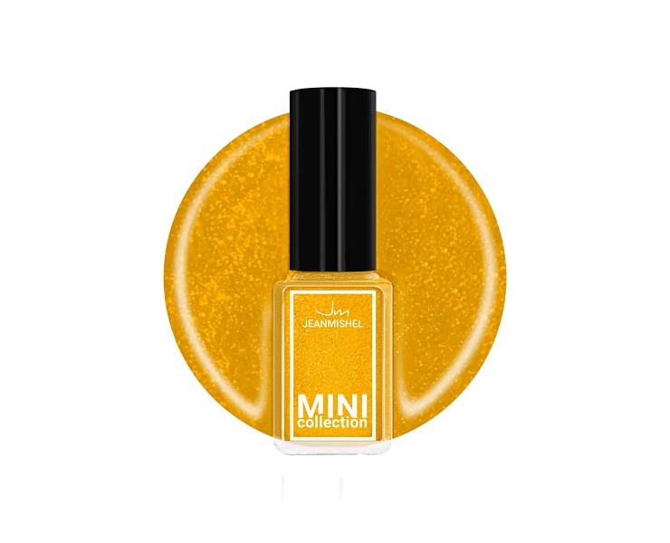 лак д/ногтей   Жанмишель MINI 6мл  №337 золотистый искрящийся/ЖМш/24