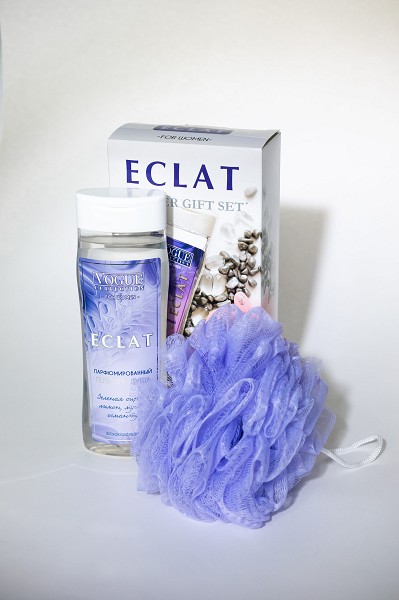 п.набор жен Eclat (гель д/душа 250мл+мочалка)/АромаГр/10