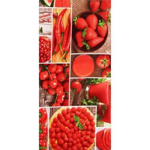 полотенце кух. ваф. 40*75 Ягода, овощи (100%хлопок) 11391 /Рос