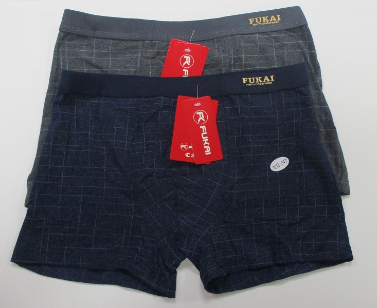 трусы муж. Fukai 1192  боксеры р. XL (48) микс(70%хлопок,22%бамбук,8%спандекс)/Текс/2