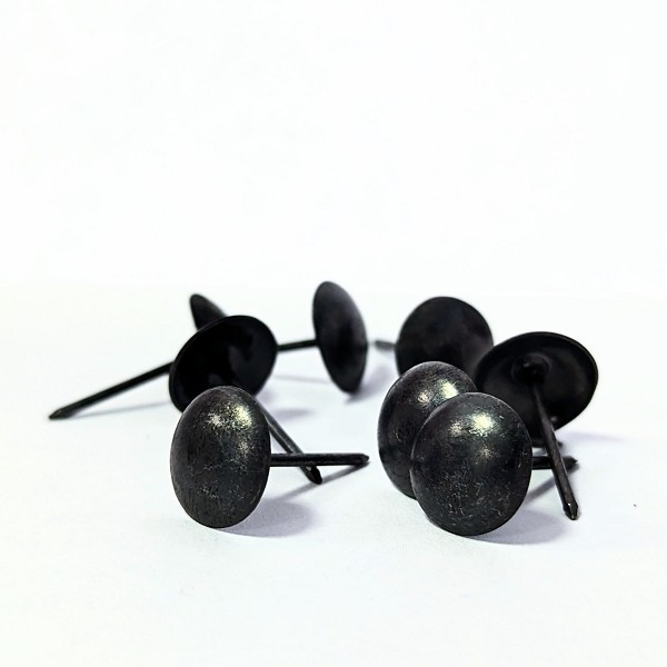 гвозди декоративные мебельные черные 1,8см 100шт BLACK/ХозТовар/100