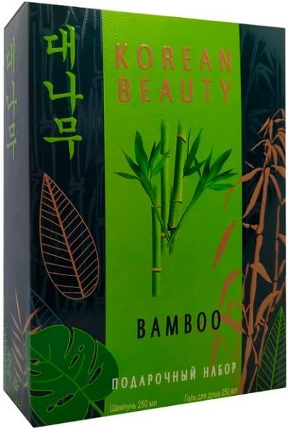 п.набор жен. Korean Beauty Bamboo mini (ш-нь 250мл+гель д/душа 250мл)/Фестива/12