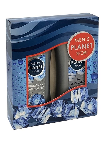 п.набор муж. Men's Planet SPORT (ш-нь 250мл + гель д/душа 250мл)/Фестива/12
