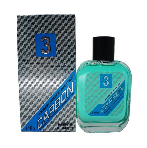 лосьон п/бритья  Men's Planet Carbon 3 100мл/Фестива/24