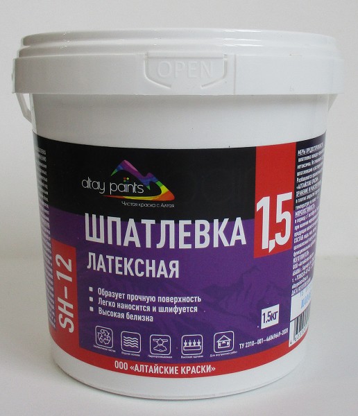 шпатлевка латексная 