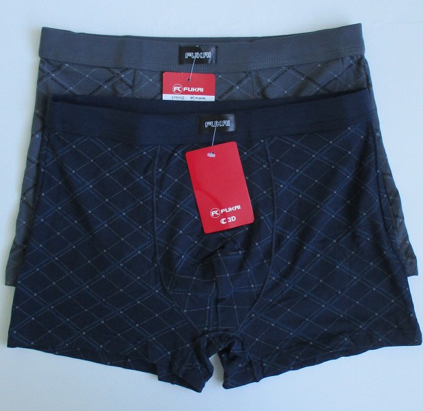трусы муж. Fukai 1067 боксеры р.4XL (54) микс(70%хлопок,22%бамбук,8%спандекс)/Текс/2