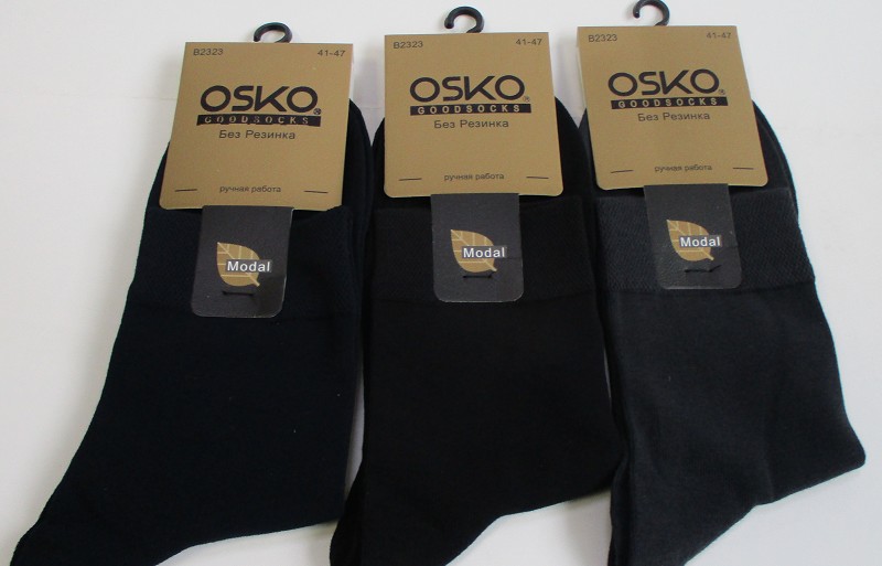 носки муж. OSKO Однотонные р.41-47 микс (60%модал20%хлопок15%па 5%спандекс) лето/Текс/10