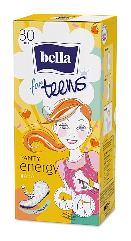 прокладки Белла For teens энерджи део ежедн.30шт/Tz/18
