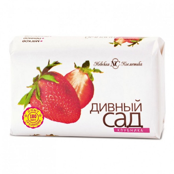мыло туал. Дивный сад Клубника 90гр/НК/72x6