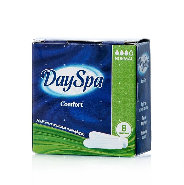 тампоны Day Spa гигиенические Нормал 8шт/Дрог/36