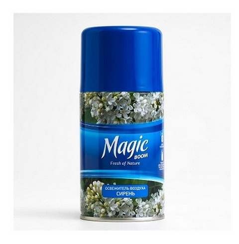 освежитель воздуха 250мл Magic Boom зап.блок Роскошная сирень/Дрог/12