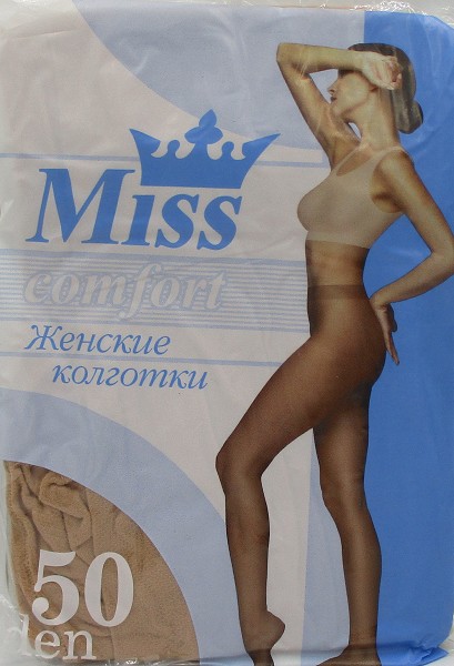 колготки жен. Miss 50Den 3,diano/Текс
