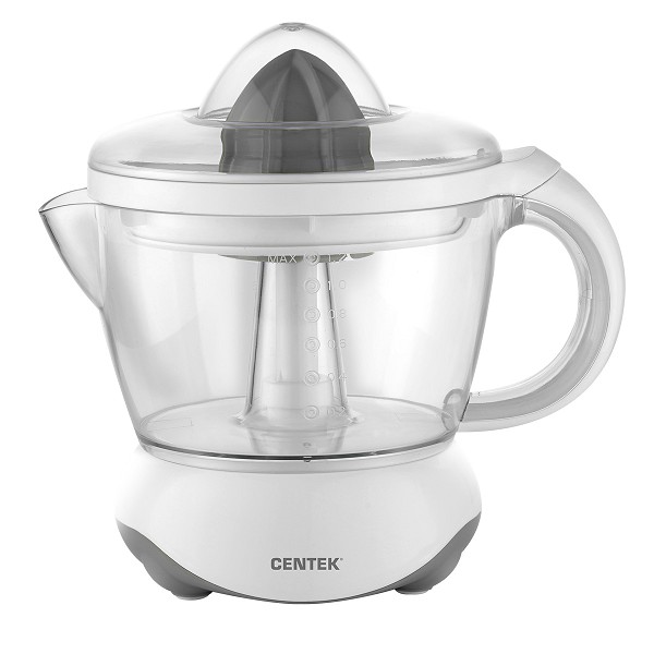 соковыжималка Centek CT-1232 1,2л 40Вт прозр. корпус, съемный кувшин, 2 насадки /СенК