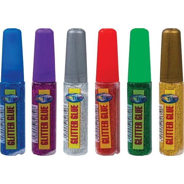 клей с блестками Glitter Glue д/аппликаций 60шт 6мл микс/Центрум/60