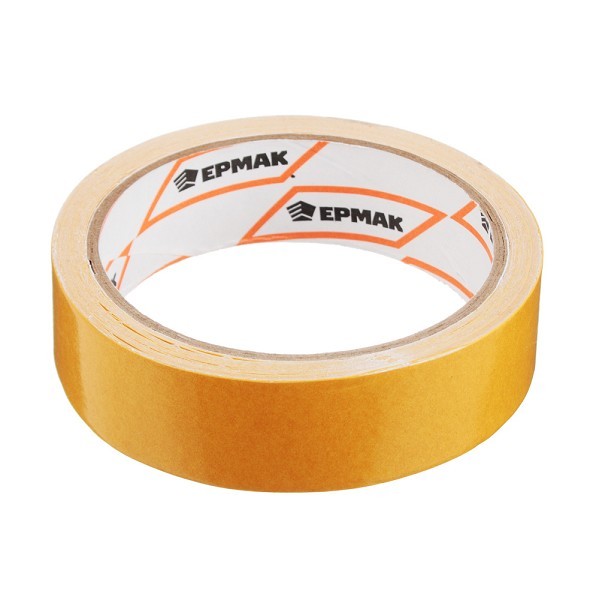 скотч 25*10м двусторон.полипропилен ЕРМАК /Г-Ц/48
