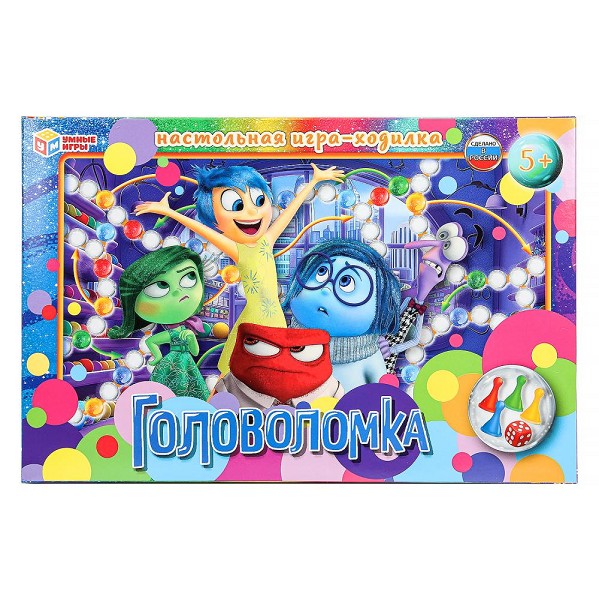 игра настольная ходилка Головоломка 217*330*27мм/Смбт