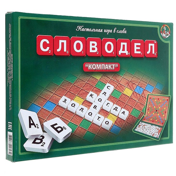 игра настольная Словодел Компакт, 19,5*29см /С-Л
